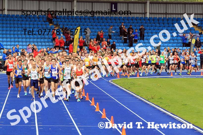 Senior mens 6 Stage Relay, 2022 Northern Road Relays, SportsCity, Manchester. Photo: David T. Hewitson/Sports for All Pics